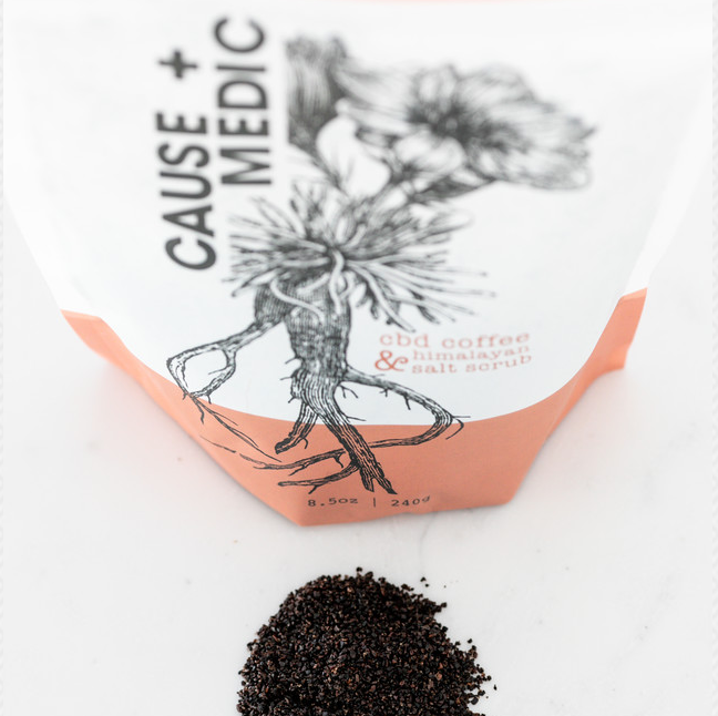 cause_medic's tweet photo. Swimsuit season is coming; is your skin ready? Our #CBD Coffee &amp; Himalayan Salt Scrub is a summer season must! This scrub also helps to keep the skin hydrated, prevent stretch marks, breakouts, ingrown hairs &amp; helps to reduce the appearance of cellulite. https://t.co/dEwmobZSoB https://t.co/QG0NrQTazA