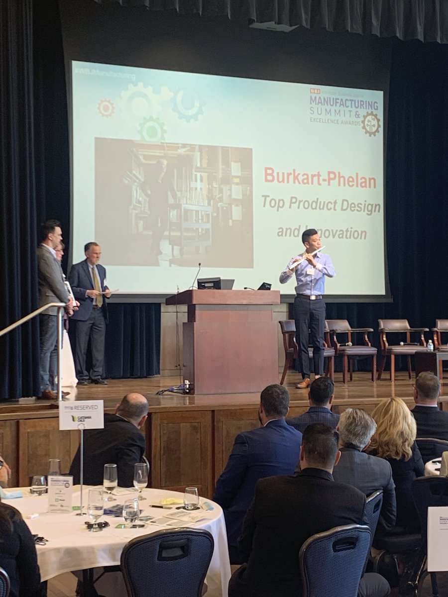 C3Nolan's tweet photo. Thrilled to have been part of the #WBJManufacturing awards to celebrate the vibrant mfg ecosystem in Central MA! From Med device to Olive oils, cell therapies and flutes! ⁦@massmakes⁩ ⁦@Mass_Tech⁩ https://t.co/X6A77G6x4b