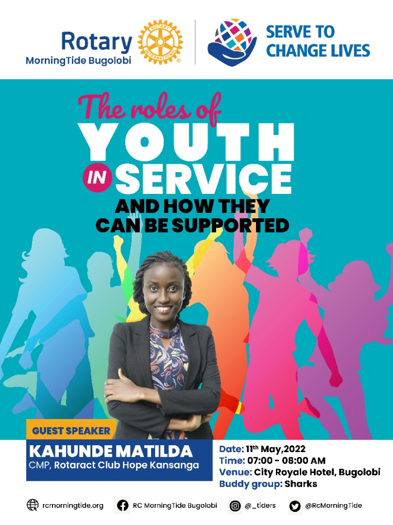 HopeRct's tweet photo. At the break of Dawn, our Mother club #Tiders @RcMorningTide will host CMP @MatildaK17 ... This Wednesday at 7am as we share on the Roles of Youth Service.
Be a part of Our Sunrise ๐
as we uplift the next generation of Youth.
#Servetochangelives https://t.co/sUtoy3MXmZ