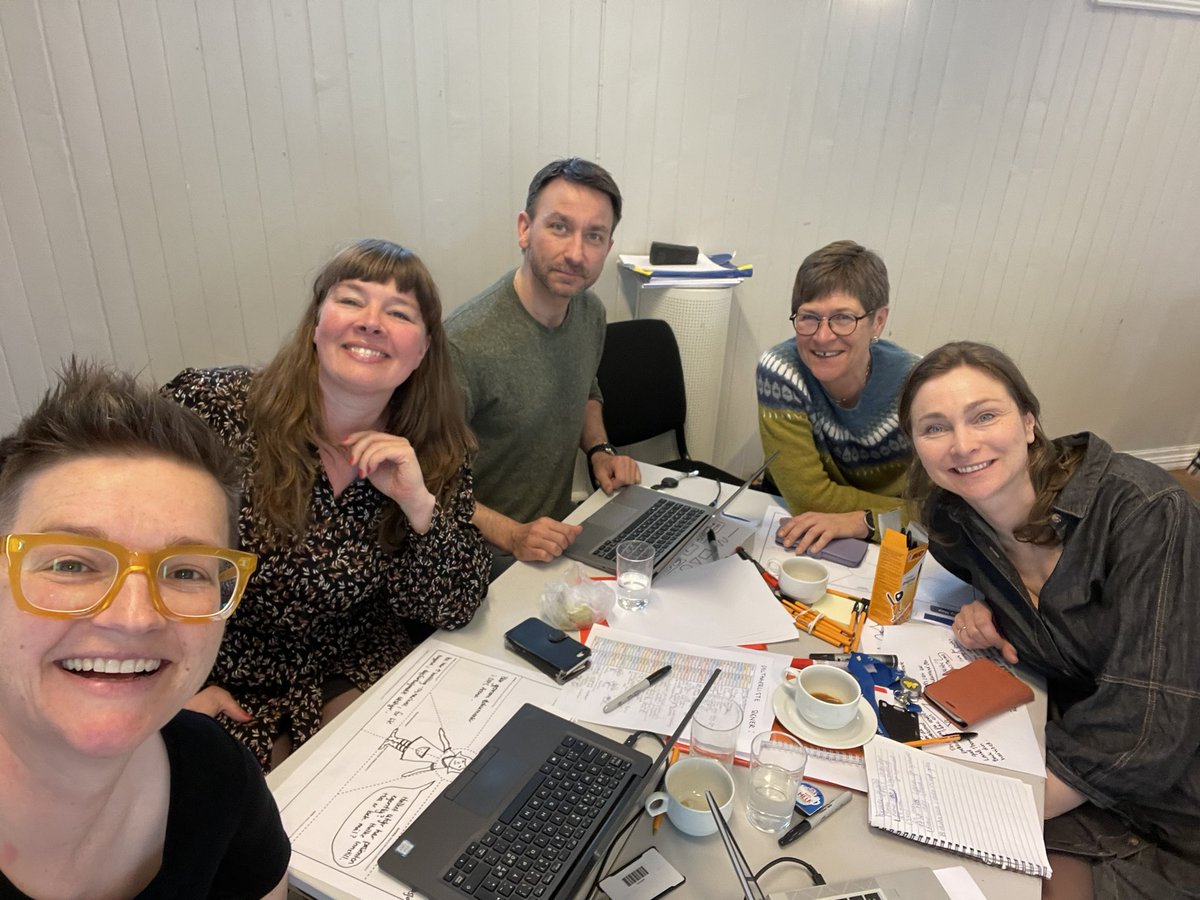 alysonwalkerRHC's tweet photo. A fantastisk &amp; packed day teaching Service Design for Healthcare to these wonderful professionals from North Norway.  Using a user-focussed approach to progress QI projects with empathy at the heart.

@HelseNord @MetteFredheim @redfernjam @HazeloneWhite 

 #design #inspired https://t.co/2EpncooHem
