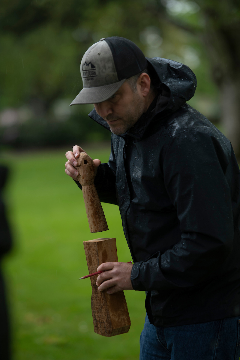 LinfieldUniv's tweet photo. The Camas Festival, celebrating the use of camas lilies in the traditional foodways of the Confederated Tribes of the Grand Ronde was held Friday. The public event included informational booths &amp; tours of the camas growth in the Cozine Creek area. @CTGRgov https://t.co/zmg87C1nHT https://t.co/ZUdI1PgZ6E