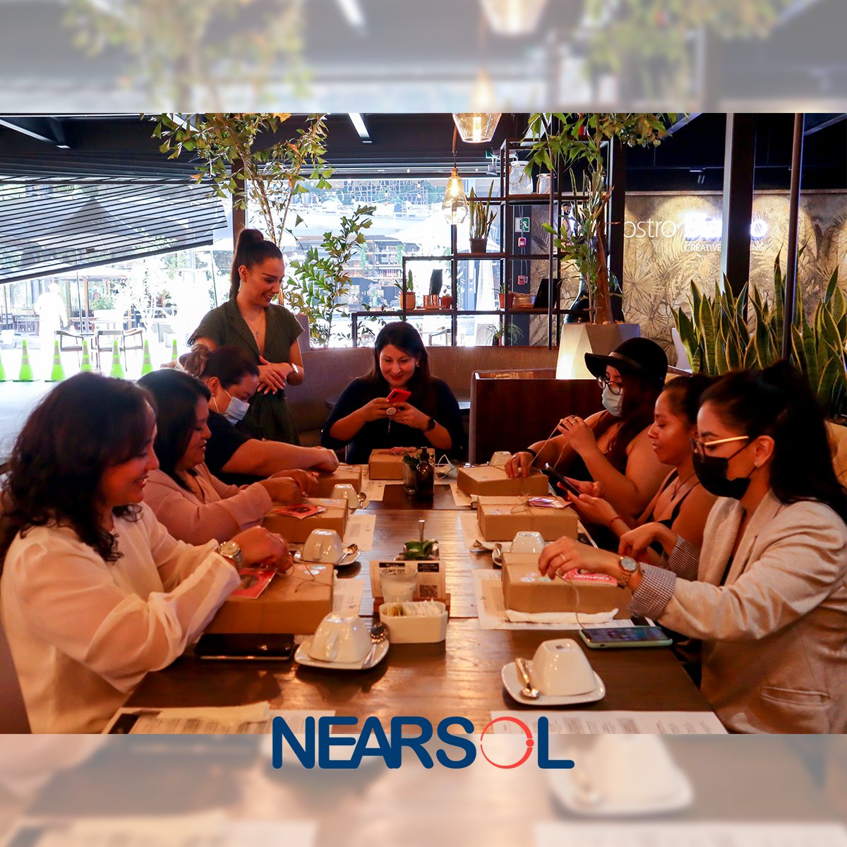 nearsol's tweet photo. ✨As part of the #NearsolFamily traditions we celebrated our NEARSOL moms as a reward for their hard work, not only as NEARSOL family members, but also as mothers. 🌷✨

#MothersDay #NearsolFamily #Nearsolgt #ItFeelsLikeFamily #YoullLoveItHere #GPTW https://t.co/BLhwHQzhxj