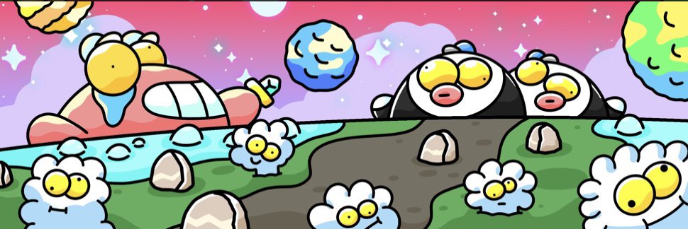 1)Penguins are flying in the pink sky but the clouds standing on the ground! Is it that weird? The answer is No, there have plenty of surprises in 3L metaverse you even seen. What is the PGP 333 planet?I guess it’s the Ape planet what I will go to adventure.
#TheAdventureIn3Land
