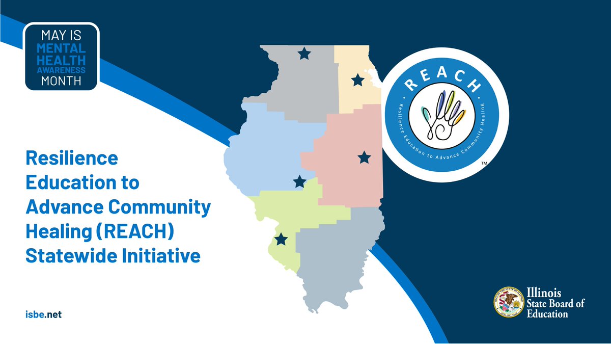 Fifty-two schools participated in the REACH pilot project, developed by @LurieCCR, to cultivate resilience through the development of schoolwide policies and practices that support students and educators. Check out their stories at isbe.net/Pages/learning….