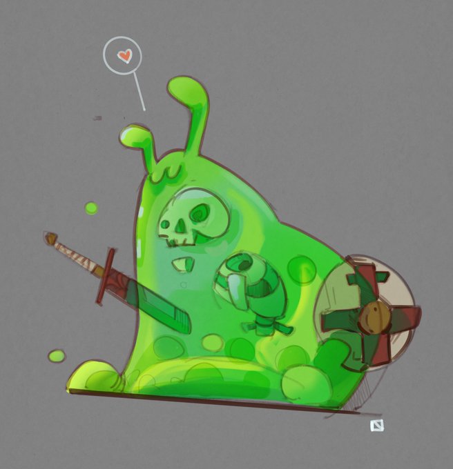 Slimes everyone's favourite flesh dissolver 
