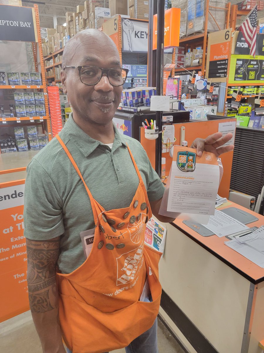Our store could not keep moving without your help, passion and engagement with customers and associates. Thank you Robert!
<a href="/1975HomeDepot/">Oswego1975</a> @Lisa78840187 <a href="/Ty_the_builder/">Ty Morgan</a> <a href="/Nairobi75819619/">Nairobi</a> <a href="/JaggersSr/">Robert Jaggers Sr.</a> @Heather41255725 <a href="/AngelWhitefleet/">Angel Whitefleet</a> @BectonRosyTHD <a href="/aldakonda/">Alda Konda</a>
