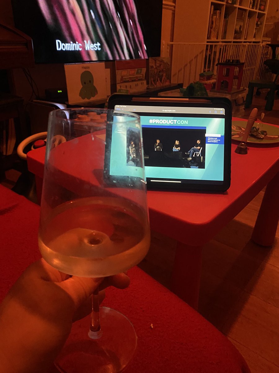 Settling into  #ProductCon from London this evening