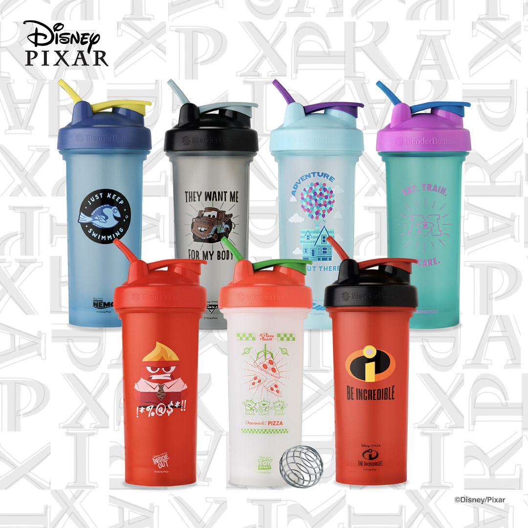 BlenderBottle on X: Officially-licensed Disney · Pixar shakers available  now. 👀👉   / X