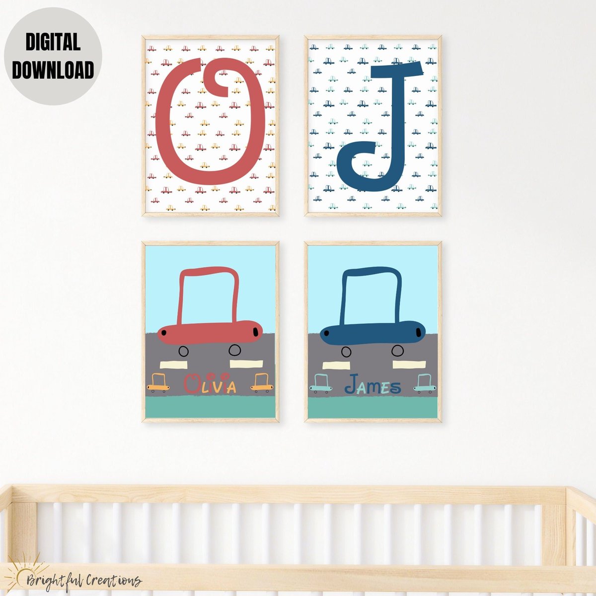 Brightful's tweet photo. Excited to share the latest addition to my #etsy shop: Personalised Car Nursery Print Set of 2, Kid&amp;#39;s Car Wall Art, Vehicle Prints, Car Poster, Boys Bedroom, Printable Wall Art, DIGITAL DOWNLOAD #personalised #nurserywallart #nurserydecor #digitalprint https://t.co/EJHi5tN8Fm https://t.co/zfxAVeCj6I