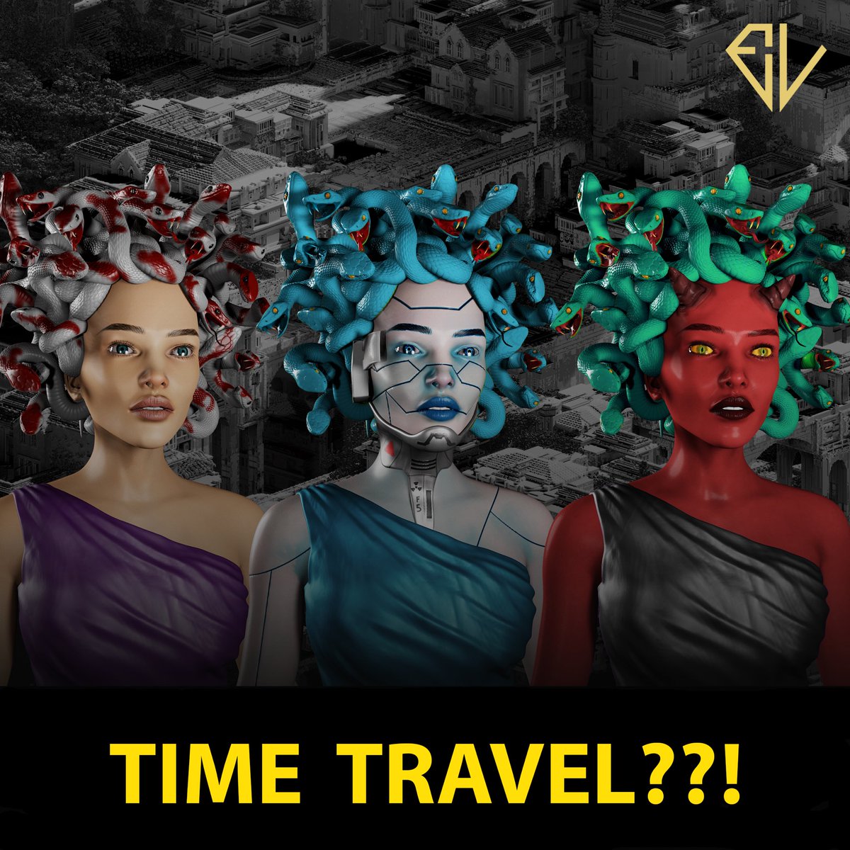 EpicVision_NFT's tweet photo. This unique NFT collection gives you literally a ticket for the first time travel on the metaverse to discover the most important 
civilizations portrait in their best period.
Join the EpicVision community to know more about it.

https://t.co/8kbYydPmzQ https://t.co/ODTsoL3a2r