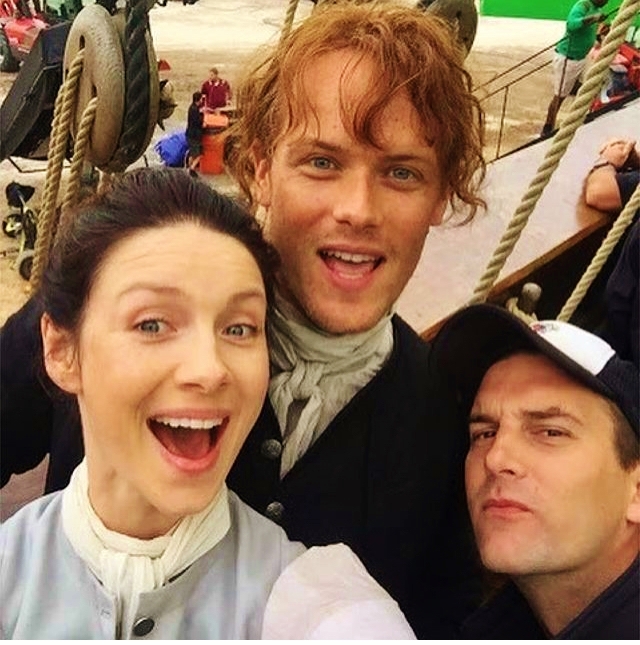 LadyT510's tweet photo. ~Outlander Crew~ Alwayz Working Hard~ BTS
#outlander #outlandercrew #SamHeughan #CaitrionaBalfe https://t.co/i9Qpe9tGZy
