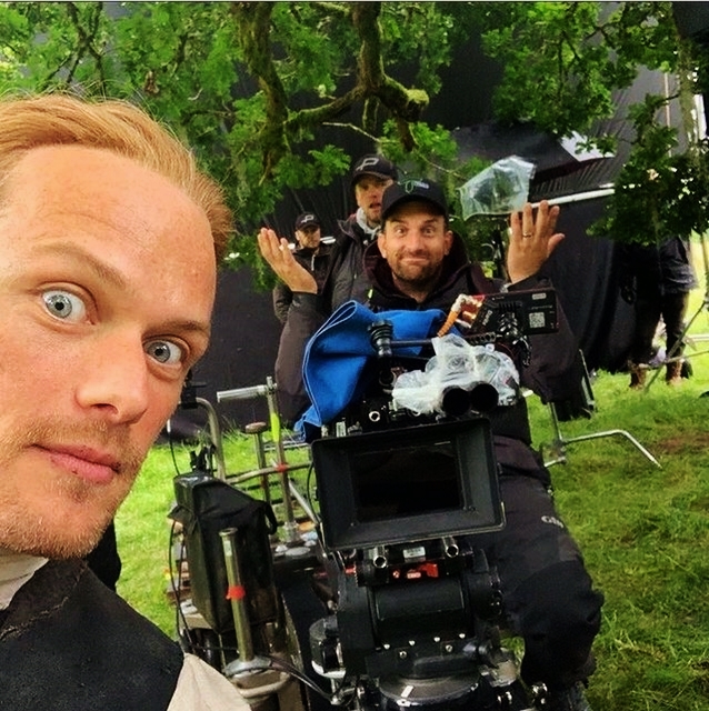 LadyT510's tweet photo. ~Outlander Crew~ Alwayz Working Hard~ BTS
#outlander #outlandercrew #SamHeughan #CaitrionaBalfe https://t.co/i9Qpe9tGZy