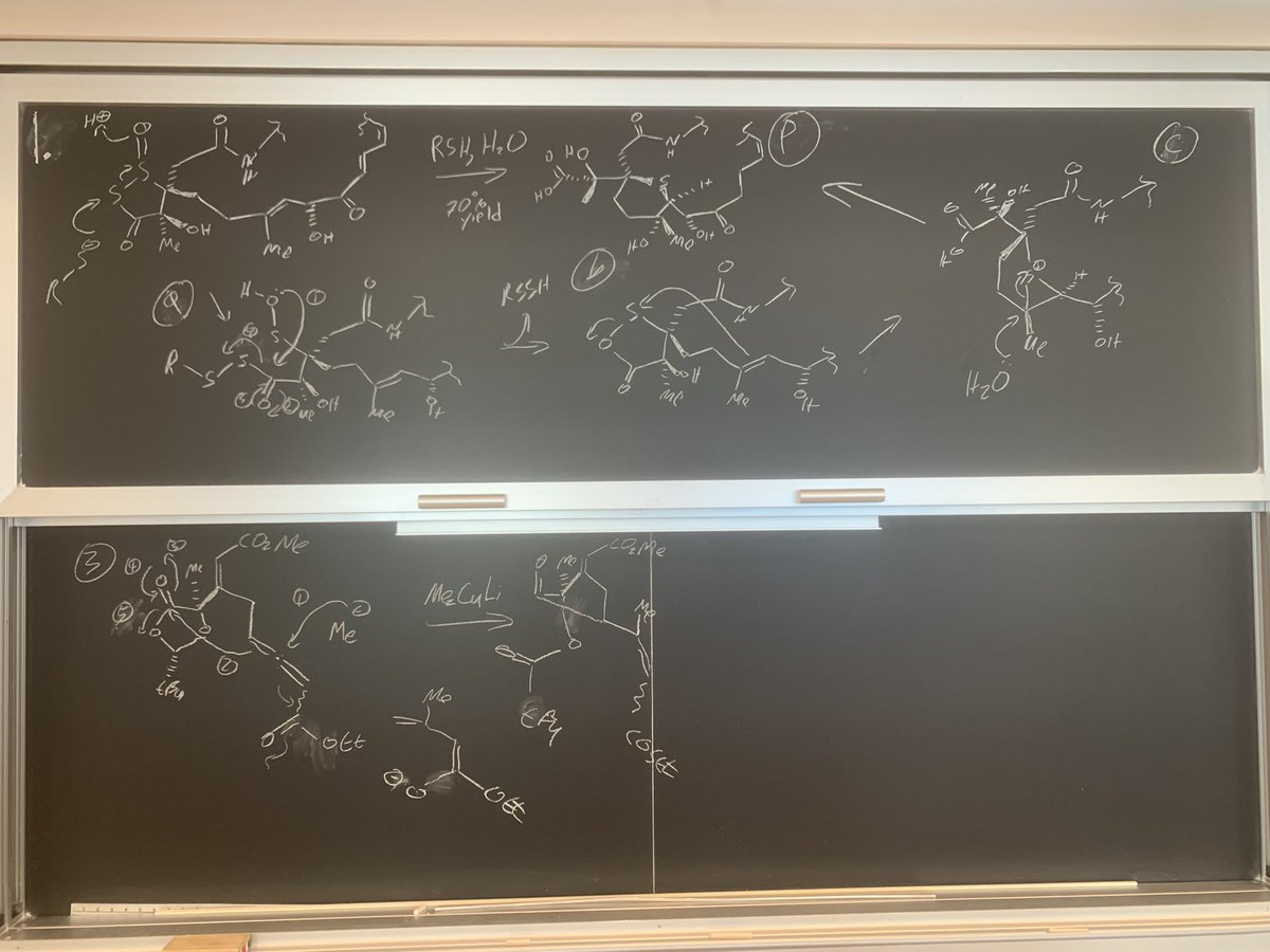 PrattGroup's tweet image. Another fun problem set at group meeting today! Thanks to Dr. WU @woo_zj for providing us with some challenging questions.
#uottawa #uottawachem #problemset #mechanisticorganicchistry