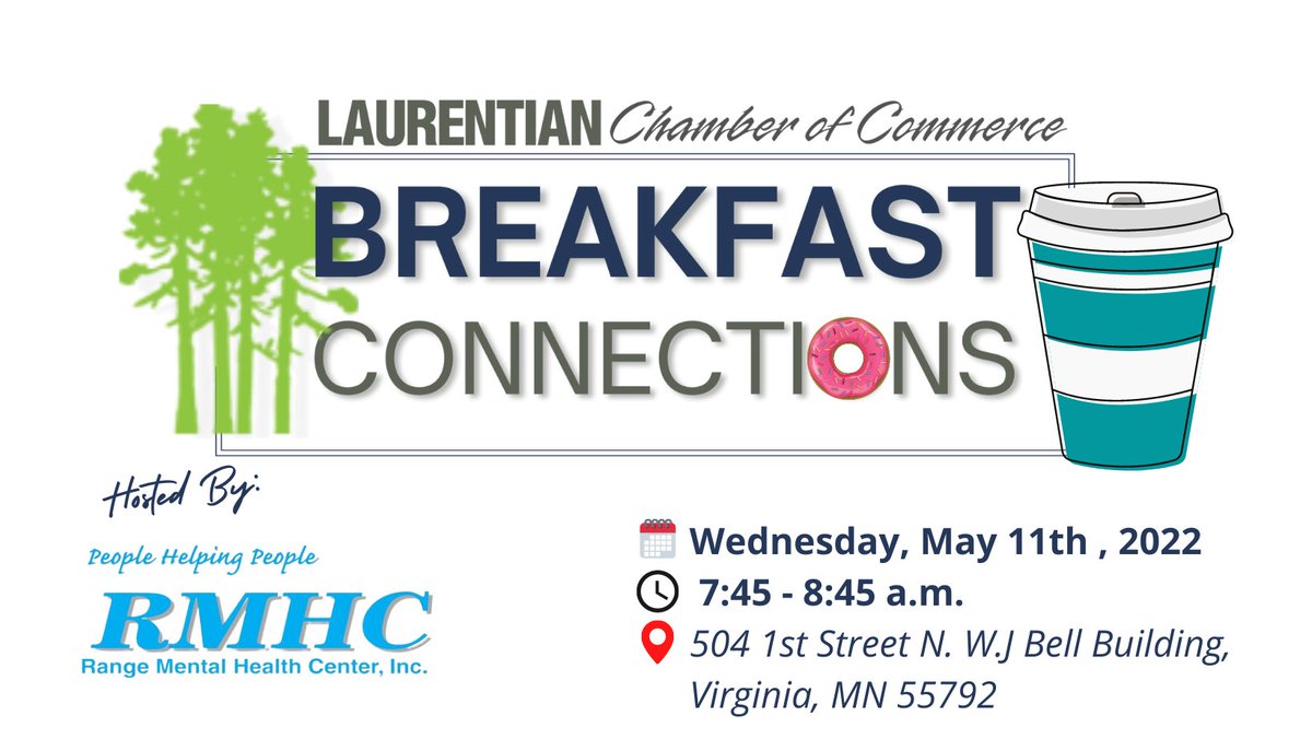 🚨 𝗧𝗢𝗠𝗢𝗥𝗥𝗢𝗪 - Breakfast Connections at RMHC William J. Bell Building in Virginia - mailchi.mp/laurentiancham…