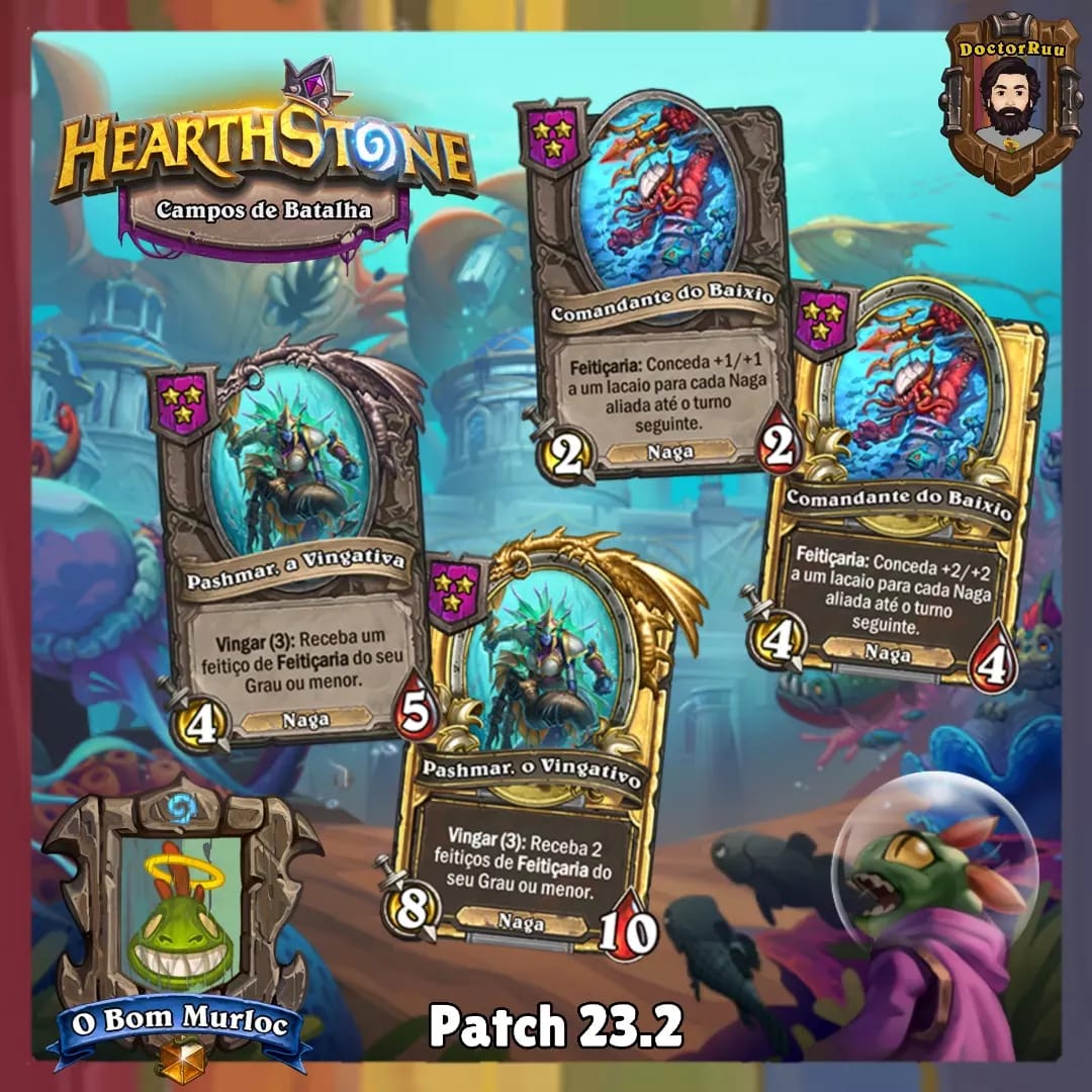 OBomMurlocHS's tweet photo. Patch 23.2 parte 3 https://t.co/uqk6q2437H