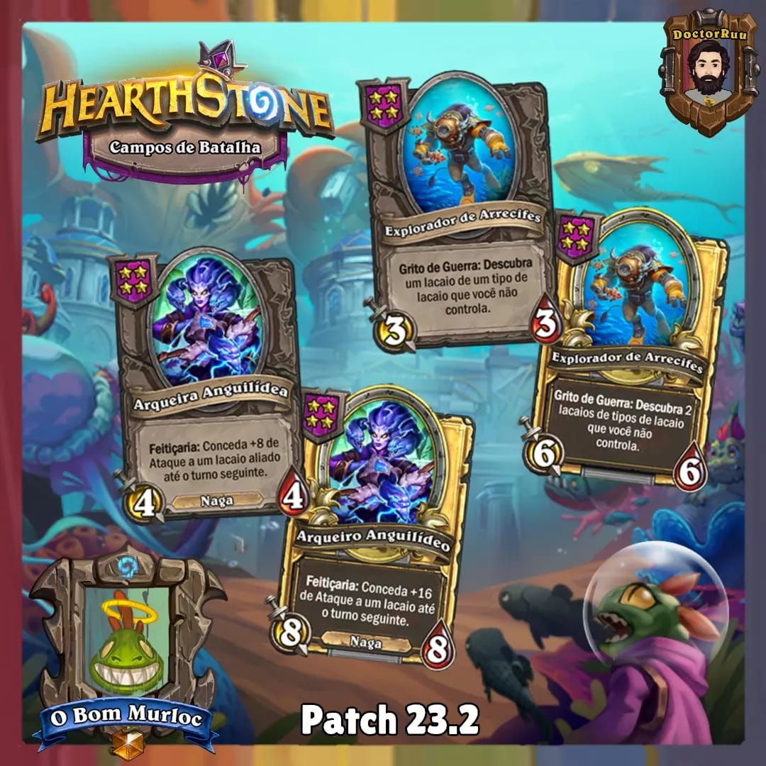OBomMurlocHS's tweet photo. Patch 23.2 parte 3 https://t.co/uqk6q2437H