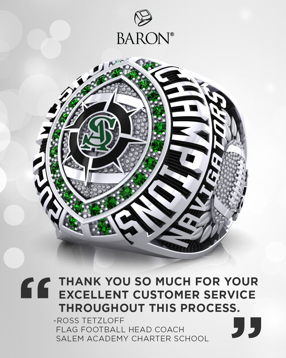 BaronRings's tweet photo. What we do matters, but how we do it matters even more. Recognizing Champions lies not in the work itself but in the quality and care we bring to it
#baronrings #baronchampionshiprings #baron2022 #testimonial #salemacademy #champring #championshiprings https://t.co/ufF0h9UNm3