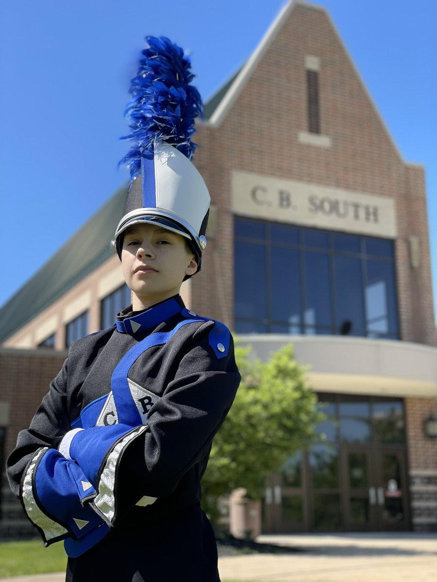 CBSouthBands's tweet photo. Meet the Drum Majors. We are looking forward to Sarah, Drew, and Ally leading us on the field this fall. Meet them tonight at our interest meeting! @CBSouthHS @CBSDSchools https://t.co/3gw19fvD77