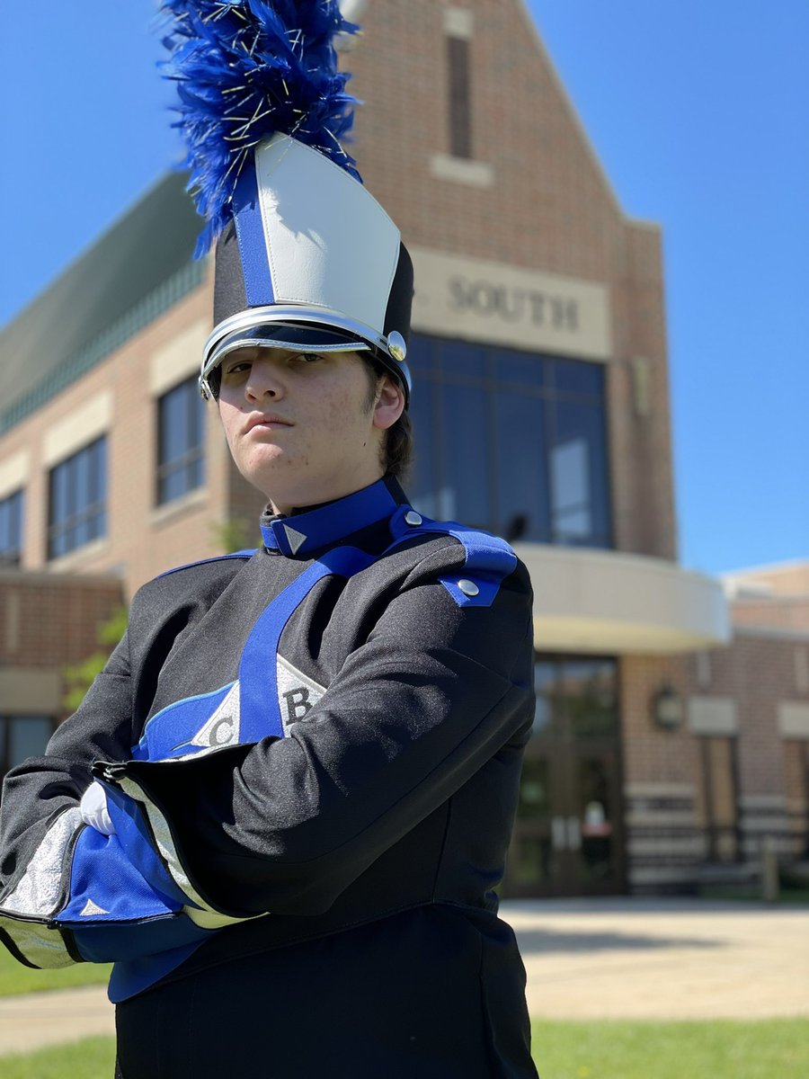 CBSouthBands's tweet photo. Meet the Drum Majors. We are looking forward to Sarah, Drew, and Ally leading us on the field this fall. Meet them tonight at our interest meeting! @CBSouthHS @CBSDSchools https://t.co/3gw19fvD77