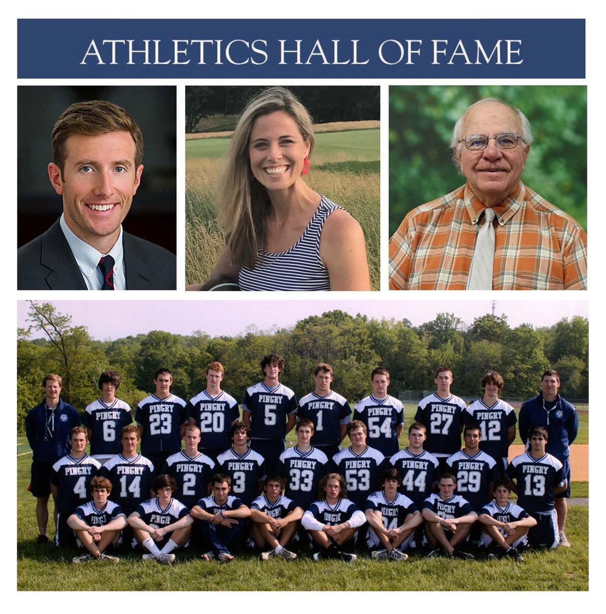 The Pingry School (@thepingryschool) on Twitter photo Congratulations to this yearās <a href="/PingryAthletics/">Pingry Athletics</a> Hall of Fame inductees: Liam Griff '04, Katie Scott Old '99, Coach Mike Richardson, and the 2006 Boys Varsity Lacrosse Team. Join us on Friday at 6:00pm in the BAC for this Hall of Fame extravaganza! #PingryReunion #PingryAthletics Congratulations to this yearās <a href="/PingryAthletics/">Pingry Athletics</a> Hall of Fame inductees: Liam Griff '04, Katie Scott Old '99, Coach Mike Richardson, and the 2006 Boys Varsity Lacrosse Team. Join us on Friday at 6:00pm in the BAC for this Hall of Fame extravaganza! #PingryReunion #PingryAthletics