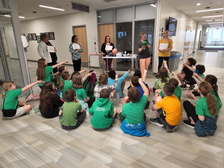 WestView_MCS's tweet photo. Our 4th graders had a great time learning about opportunities that might await them @IvyTechCC in Muncie! https://t.co/Bznft2lq0o