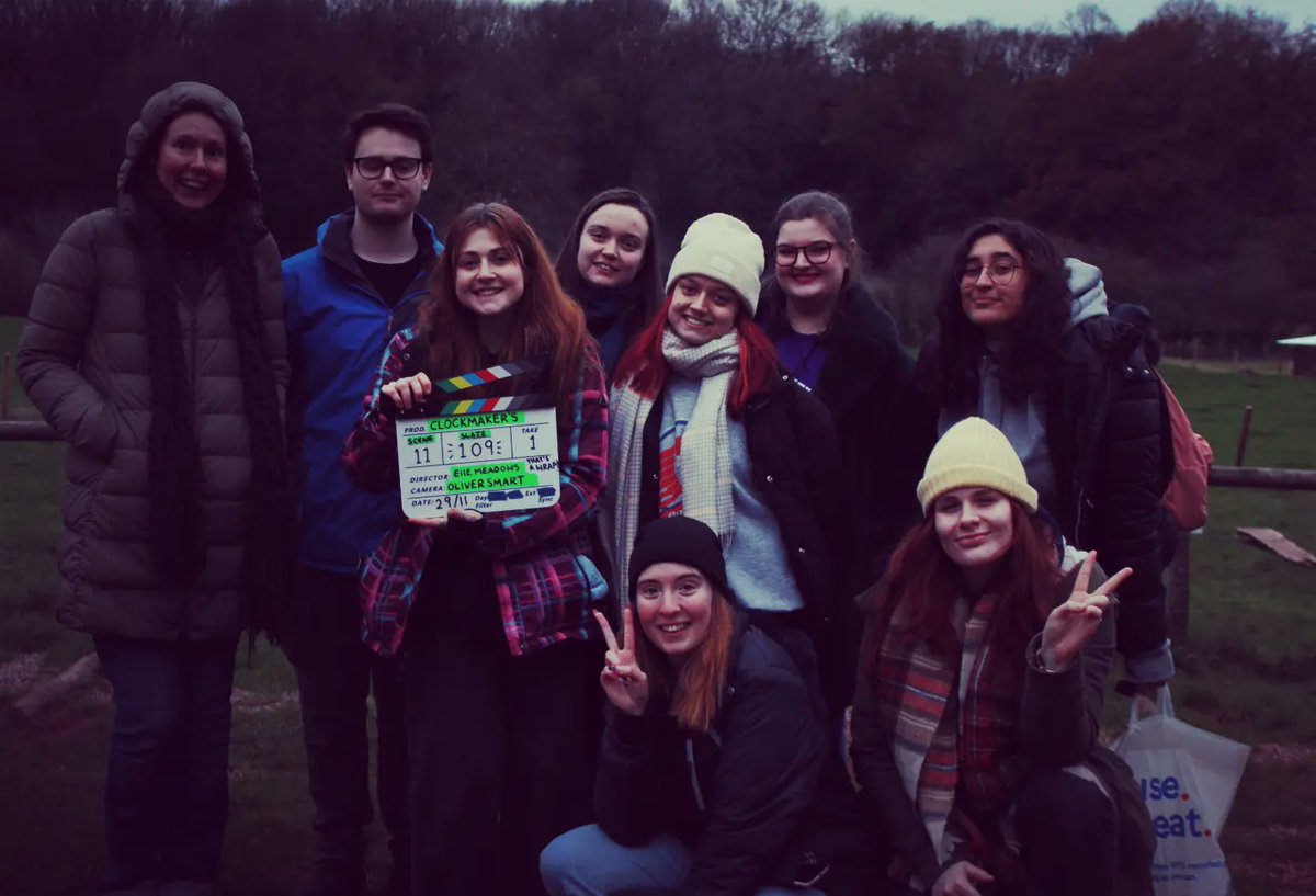 NiamhJayFilms's tweet photo. Clockmaker's Child (2022)

Crew and Cast Photos

Wrapped filming: 30/11/21

#narrative #shortfilm #student https://t.co/437NrUxIoZ