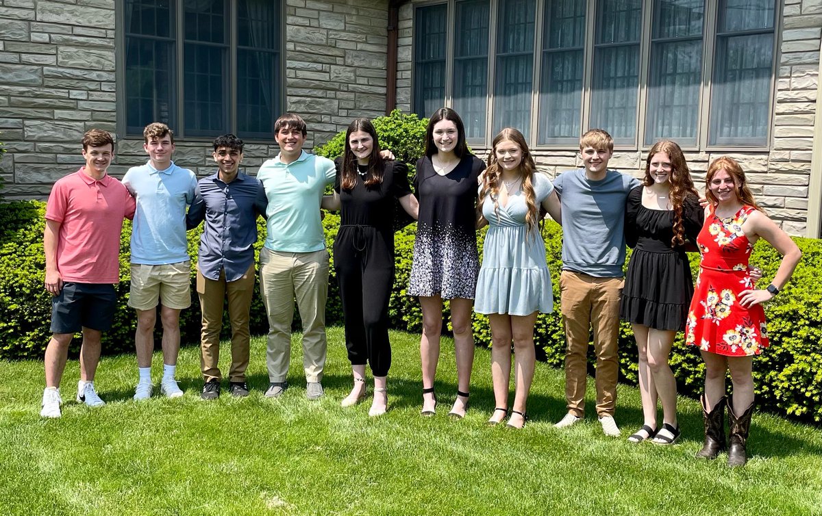 Thank you to the Tuscola Rotary for hosting and recognizing our top 10 seniors.