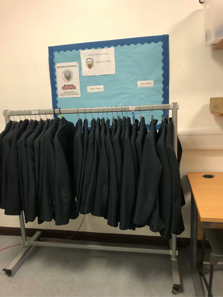 OfficialHGS's tweet photo. Calling all S6 HGS pupils! Please help!! We want to recycle items in good contrition.  Please donate Blazers, Halloween/Elf costumes, Xmas jumpers &amp; Prom attire. Please drop bags off to Rota OR give to Mrs Scaramuzzi 😃 @OfficialHGS @itsSLC @SLCEquity @HGSPupilSupport #COTSD https://t.co/18Agc55Igz