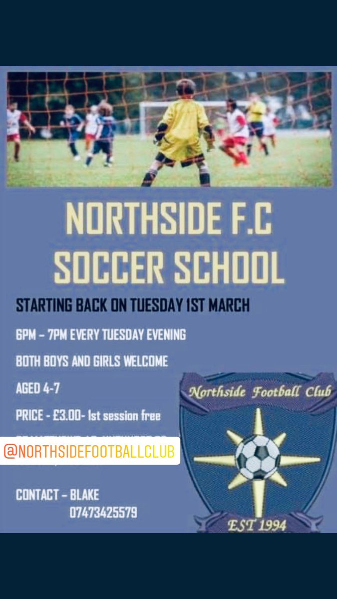 NorthsidefcFc's tweet photo. Our soccer school will continue to run throughout summer 🙌🏻, contact us for more info ⚽️ #football #grassrootsfootball #manchesterfootball #footballtraining #soccerschool https://t.co/SUpL8GizX2