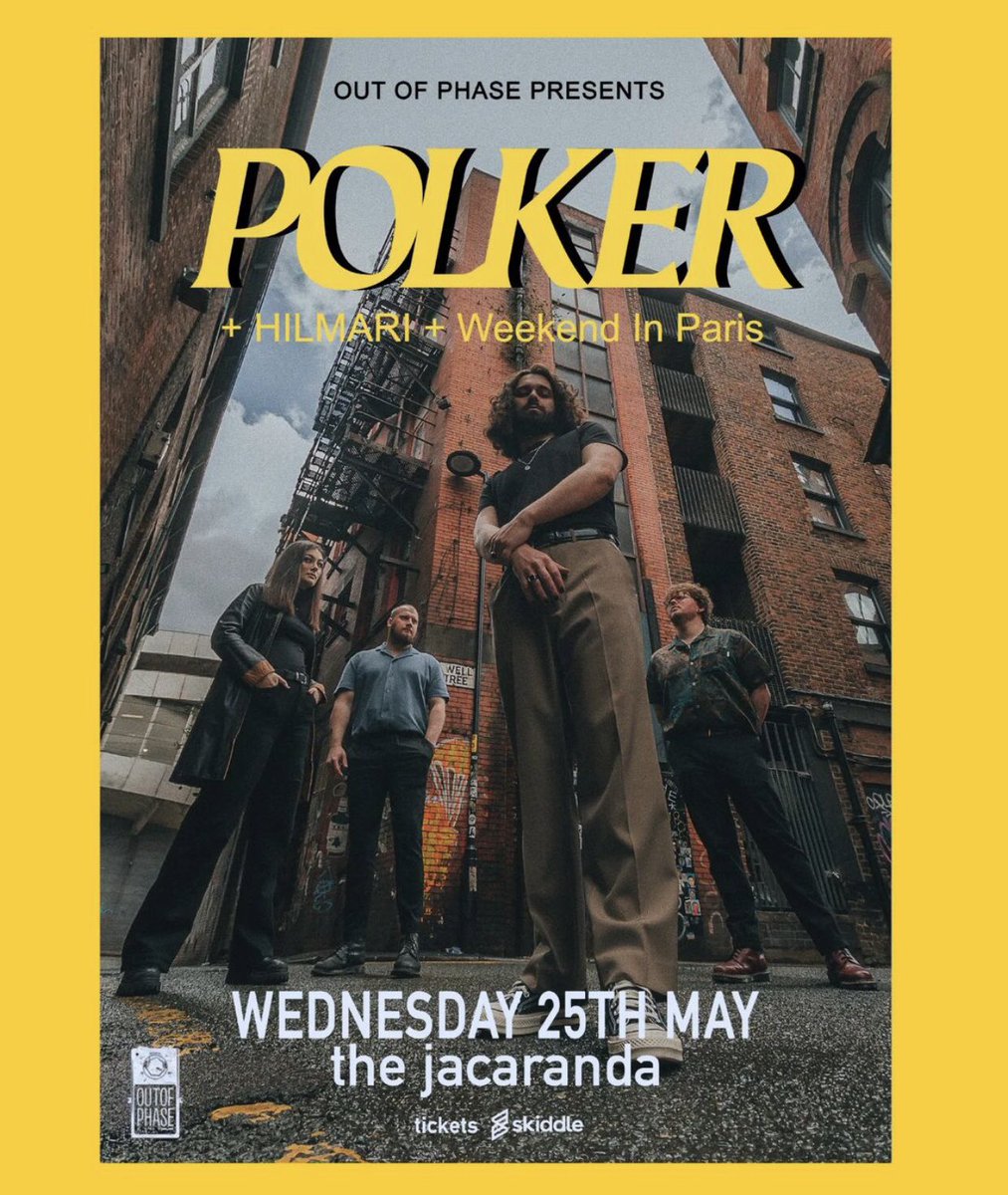 did someone say….

🚨HEADLINER AT THE JACARANDA?!🚨

hell yeah! join us on the 25th MAY at <a href="/thejacclub/">The Jacaranda Club</a> courtesy of out of phase records for a night of MASSIVE tunes! 😘 we’re more than excited to play this one 🤩

see you sexy lot there,

- the big P x