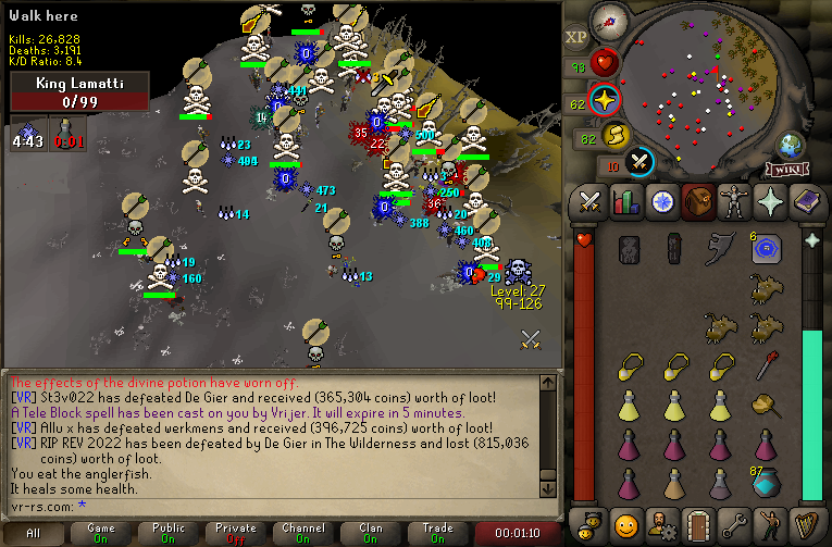 OSRS_VR's tweet image. GMT SHOWDOWN - VIOLENT RESOLUTION VS VITALITY!

A good clean 1v1 for over an hour, with VR eventually overwhelming Vit &amp;amp; asserting our dominance, they decided to call their 1 item allies to rescue them rather than bow out gracefully 🫢

Thanks for the fight Vit. Great work VR!