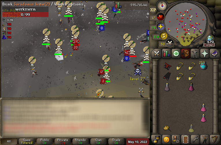 OSRS_VR's tweet image. GMT SHOWDOWN - VIOLENT RESOLUTION VS VITALITY!

A good clean 1v1 for over an hour, with VR eventually overwhelming Vit &amp;amp; asserting our dominance, they decided to call their 1 item allies to rescue them rather than bow out gracefully 🫢

Thanks for the fight Vit. Great work VR!