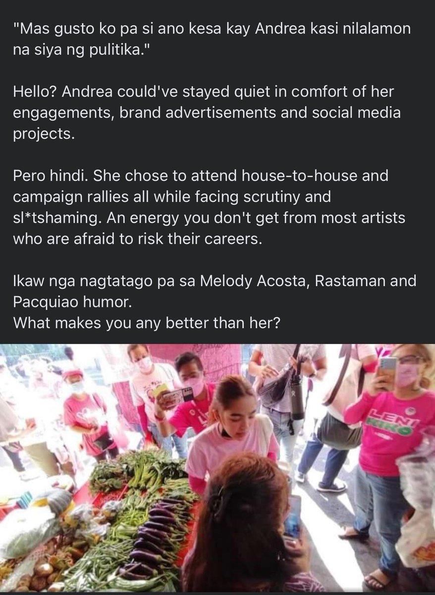 pat_delacerna's tweet photo. I think tama. @iamandrea_b labyu! 🤍🌸✨

#pilinas #Halalan2022 #Leni #PPCRV https://t.co/lYTOI8XJG8