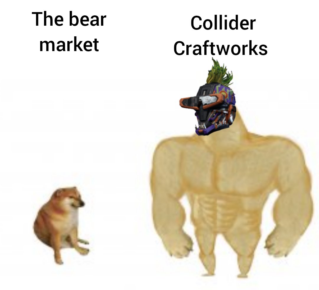 badam1666's tweet photo. @ColliderCraft Can't stop us 💪 https://t.co/1cRJe4Q8YC