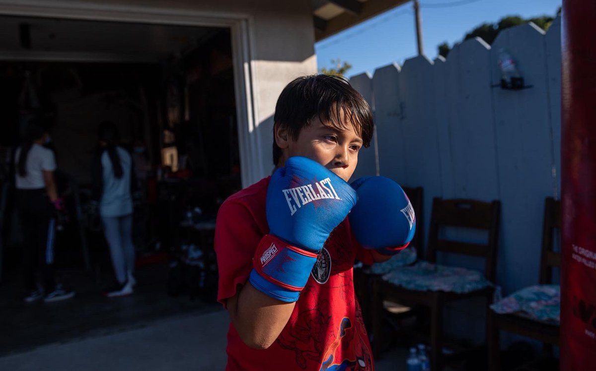 visualdavid's tweet photo. Greenfield boxer Rigo Avila started A.V.I.L.A Victory Boxing, a Monterey County nonprofit organization, three years ago to keep Greenfield youth out of trouble.

"Street pressure is tough on a kid when your parents are farmworkers and work long hours," Avila said. For @salnews. https://t.co/Cfqpe8lits