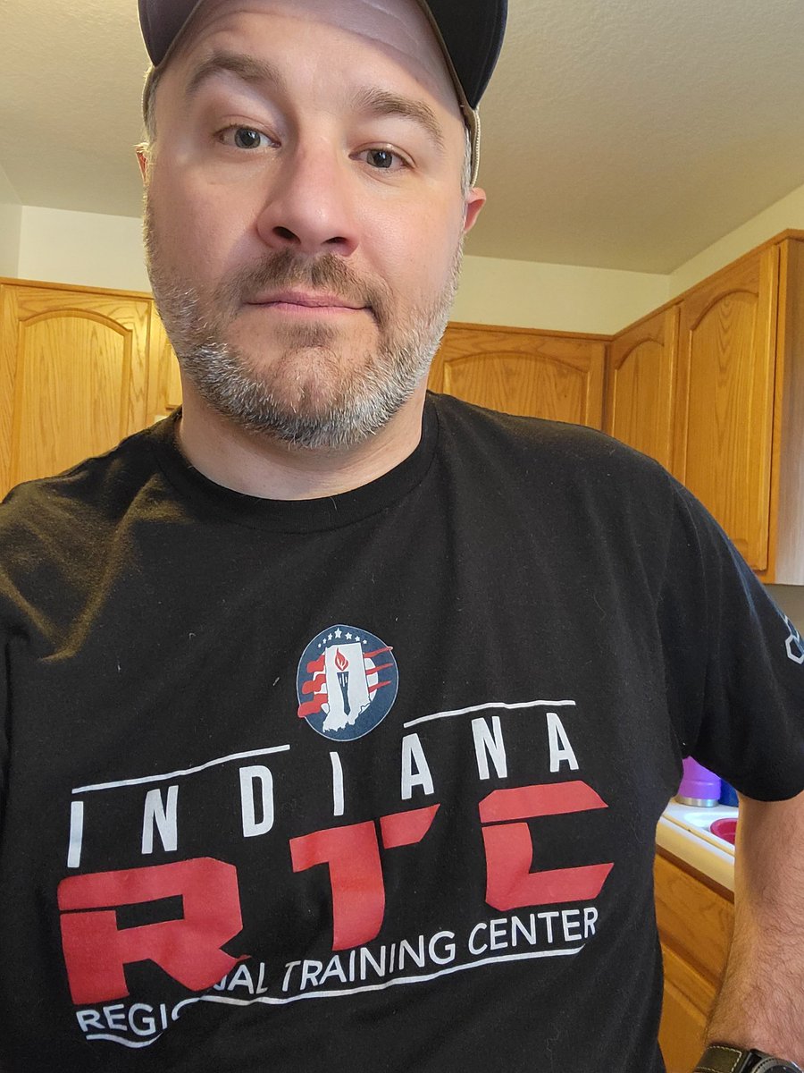 IndianaMat's tweet photo. Representing the @indianartc today for #WrestlingShirtADayinMay. They just had a medalist at the Pan Ams and coaches @driven2dominate @RileyLefever @JasonTsirtsis and @LincolnKyle1 are some good dudes. I have personally pinned two of those four! https://t.co/TlCNOJ2akQ