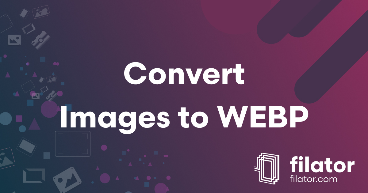 filator's tweet photo. Why converting images to WEBP?

WebP is a modern image format that provides superior lossless and lossy compression for images on the web. 

https://t.co/F5hZPtbbzh

#filator #images #imageconverter #webp #webimages
#onlineconverter #onlinetool #freetool https://t.co/OxhDI9IvZd