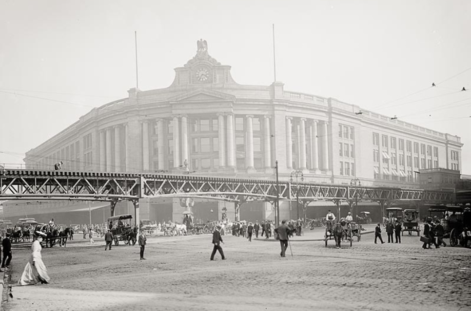 OldSchoolBoston's tweet photo. South Station early 1900s https://t.co/TysjYovfSK
