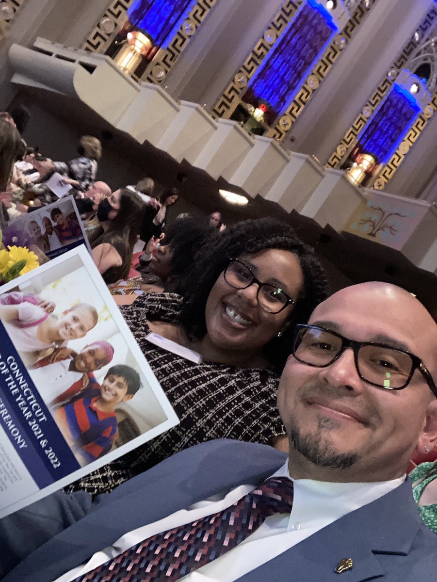 Our school is at the <a href="/TheBushnell/">The Bushnell</a> for the Connecticut Teacher of the Year Ceremony w <a href="/Hartford_Public/">Hartford Public Schools</a> ToY <a href="/teachmsshears/">Victoria Shears</a> ! #buildingcommunity #SOARing #WeKnowTalent #WeAreHartford @PrincpalHeredia