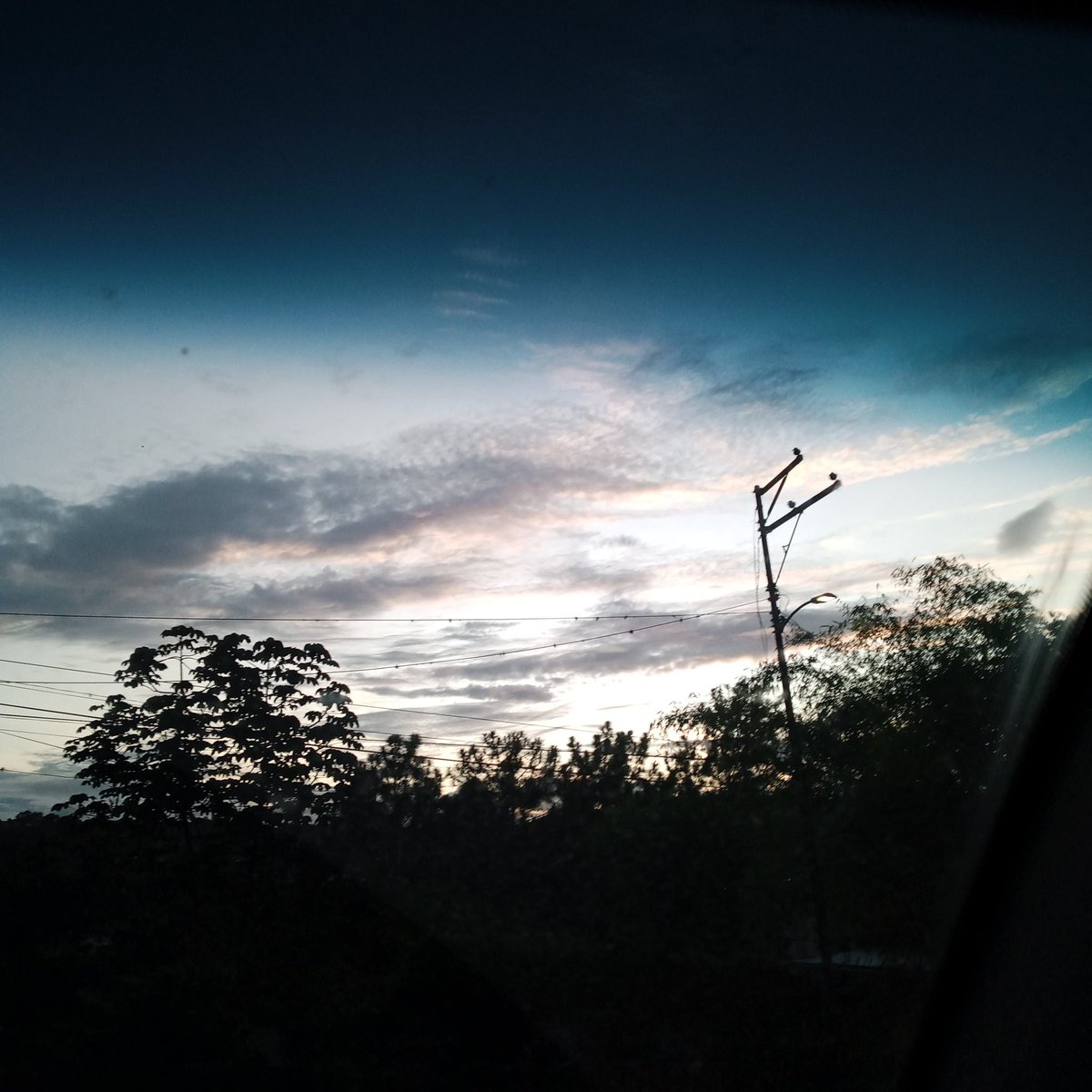 Así está la tarde de hoy ❤️