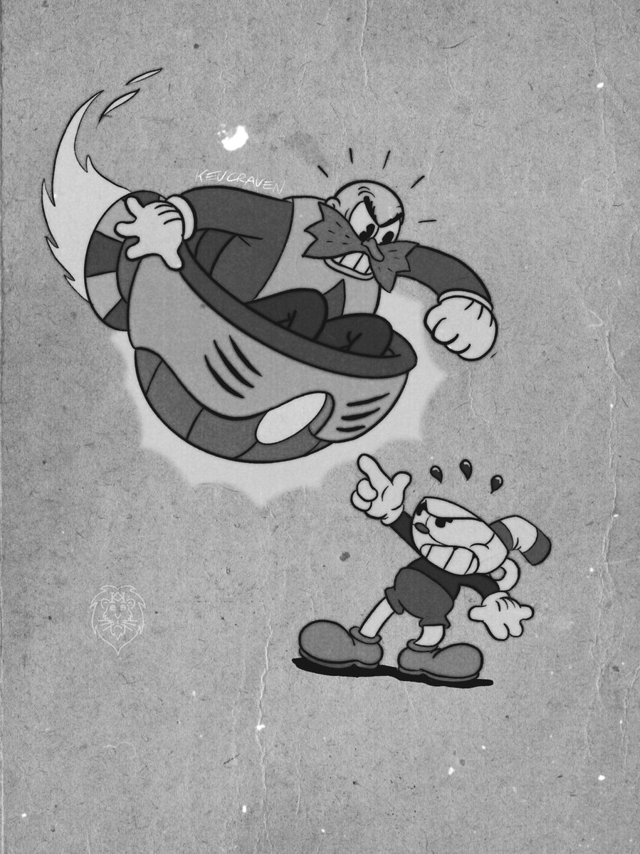 Kev_Craven's tweet photo. What if Robotnik was a cuphead boss tho? https://t.co/p7IYPRkWnr
