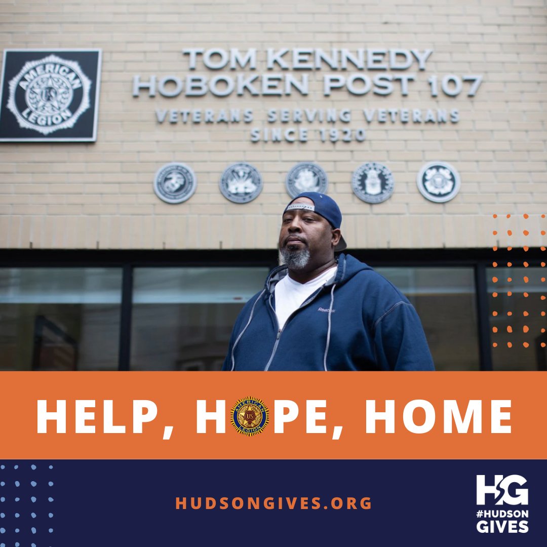 We are so grateful for all who have already supported the Veterans Center of Hoboken for #HudsonGives. There are a few hours left, and every gift will enable us to provide help, hope and a home for #veterans who have given so much for us all. hudsongives.org/organizations/…