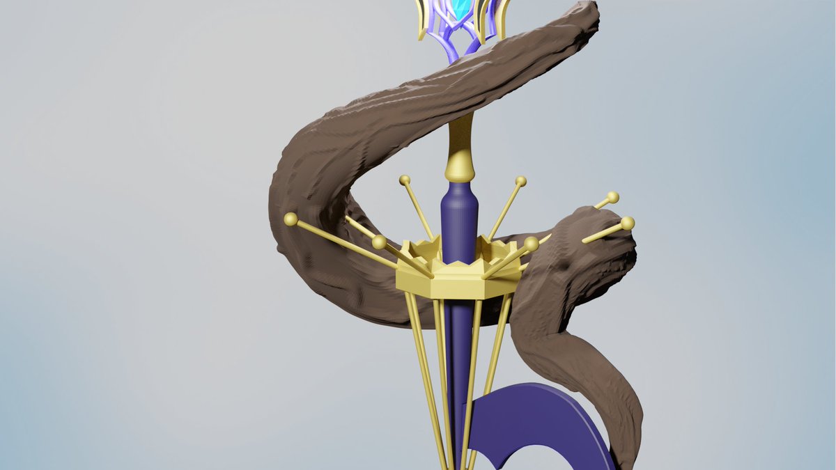 ElfeniGames's tweet photo. We have added Artoria Caster's staff from Fate Grand Order game as 3D printing files to Etsy store. 

https://t.co/cocXVQSwa8

#FGO #FateGrandOrder #FateGO #fategrand_order #FATEGOUSA #cosplay #3dprinting #3dmodeling #etsy https://t.co/TLEWUtNzsy