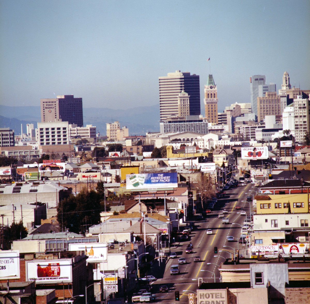 WEST OAKLAND
12TH ST OAKLAND CITY CENTER
19TH ST OAKLAND
LAKE MERRITT
FRUITVALE
COLISEUM
MACARTHUR
ROCKRIDGE

Happy #510Day to The Town! Oakland's been BART's home since 1972; here's to 50 more years! 🍾

Enjoy some recently digitized photos of Oakland from our archives