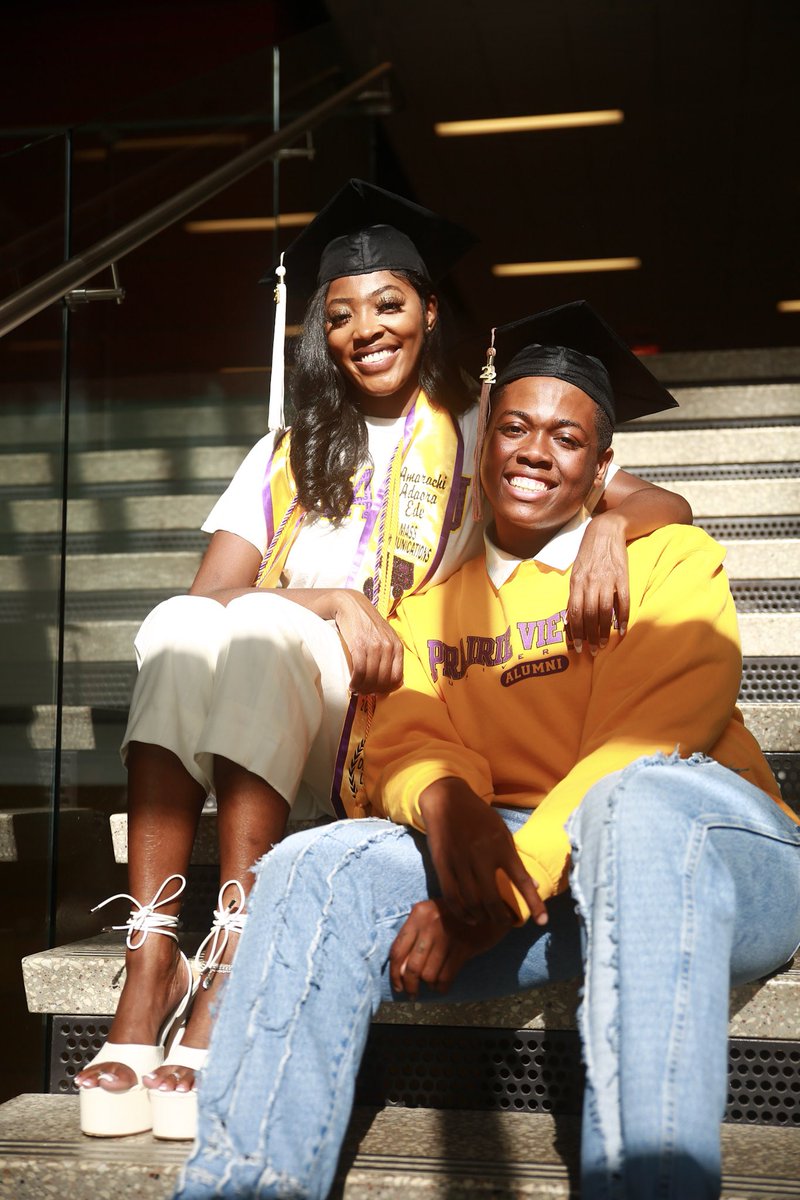 KALEBCGRANT's tweet photo. From back then until now!! 
#PVAMUGRADSWAG https://t.co/cDo8a6FHCQ