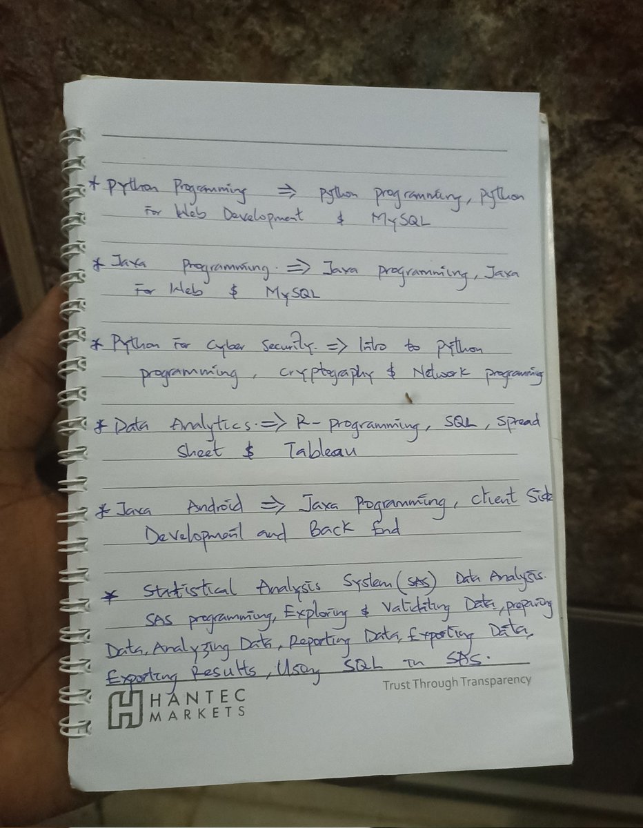 kolawole_nathan's tweet photo. Planning on using the #ASUUstrike period to learn one of this skills
But still torn between which one to go for ...Your comments and opinions are welcome please #techtwitter #technology #techafrica #programming #javascript #coding #techturks #naijatech #techhub #python https://t.co/1ZEfxIzpwO