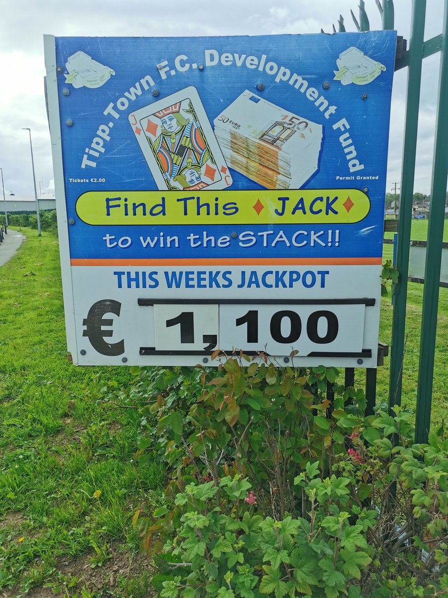 TTownfc's tweet photo. Our "Find this Jack" draw takes place tomorrow ngt at half time of our ladies Shield 1/4 game at Arra Rd. Tickets also  available at the game. 

Once  €2 
https://t.co/V5xXlNnMie 

€2 weekly payment 
 https://t.co/ARjoYleaa5

3 for €5 weekly payment 
 https://t.co/XGpZoQ3483 https://t.co/SBdXAeQJ5T