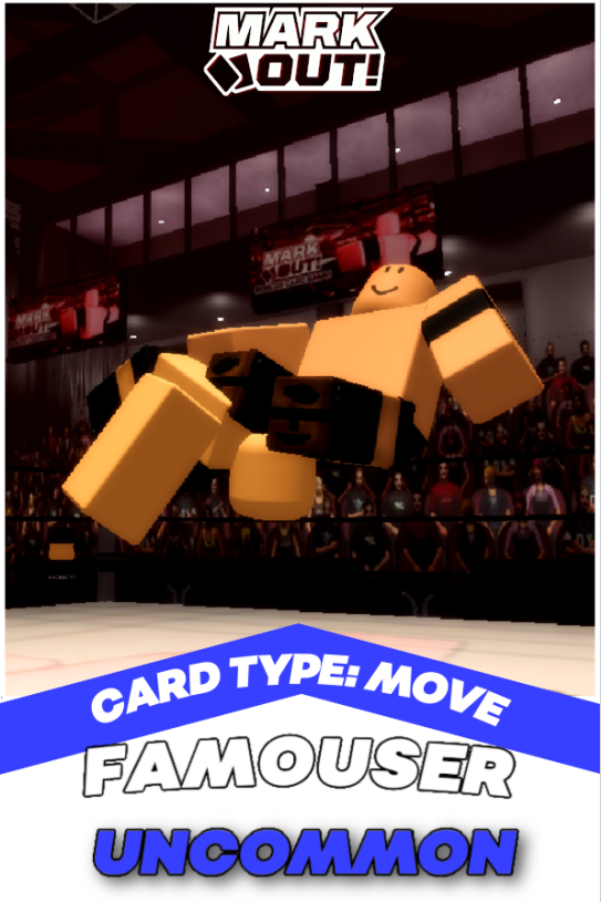 RobloxGameLabs's tweet photo. A Couple new cards for new animations, Chime in with some moves that SHOULD be made from wrestling.

#RobloxDev #RBLXCardGame #Roblox https://t.co/nW5Y9LiSUO