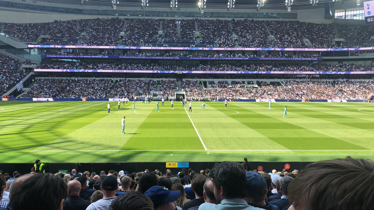 stevetidd's tweet photo. @HotspurTickets @TixTottenham 1 spare for Tottenham v Arsenal. Premium lounge seat situated on halfway line in east stand lower. Food included before the game and half time. Free drinks at half time. Free programme. No CRN needed. Much less than face value (£429), £250 https://t.co/QDSElhORV6