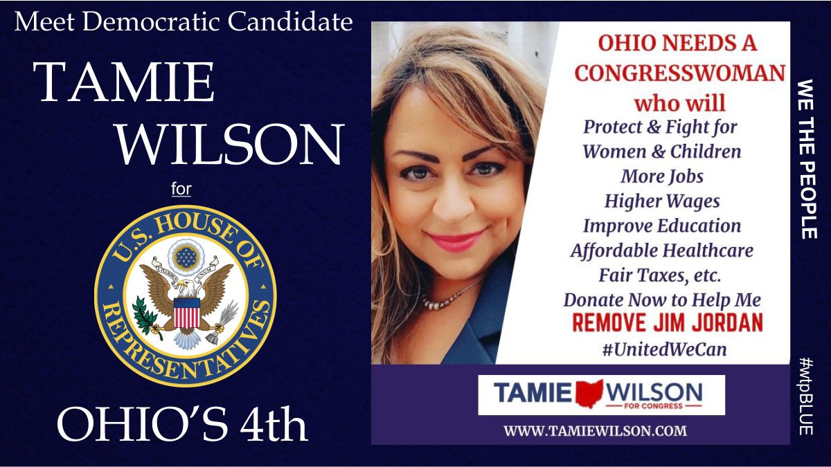 cchexcsechotmai's tweet photo. Are you a #TAMINATOR?
I am! ๐ฅณ
Sheโs gonna rid us of useless #JacketlessGym!
Heโs done squat his entire time in DC.
Letโs send @Tamie_Wilson_ to focus on whatโs important for OH-04!
Be a #TAMINATOR!
I love it!
#FireJimJordan & Hire @Tamie_Wilson_!
#VoteBlueIn2022!
#wtpBLUE https://t.co/Zam6FhMn3x
